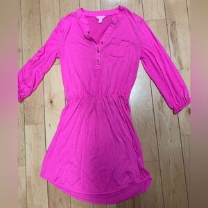 Lilly Pulitzer Vibrant Pink Blouse